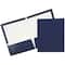 JAM Paper Glossy Laminated Two Pocket Folders, 100ct.